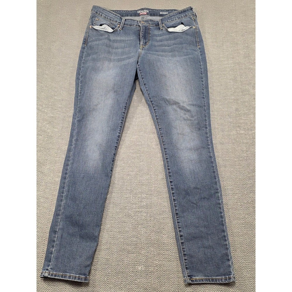 DENIZEN from Levi's Skinny Jeans Women's Size 14L Blue Denim Pants